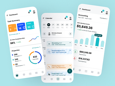 Dashboard App UI graphic design ui ux visual design webui