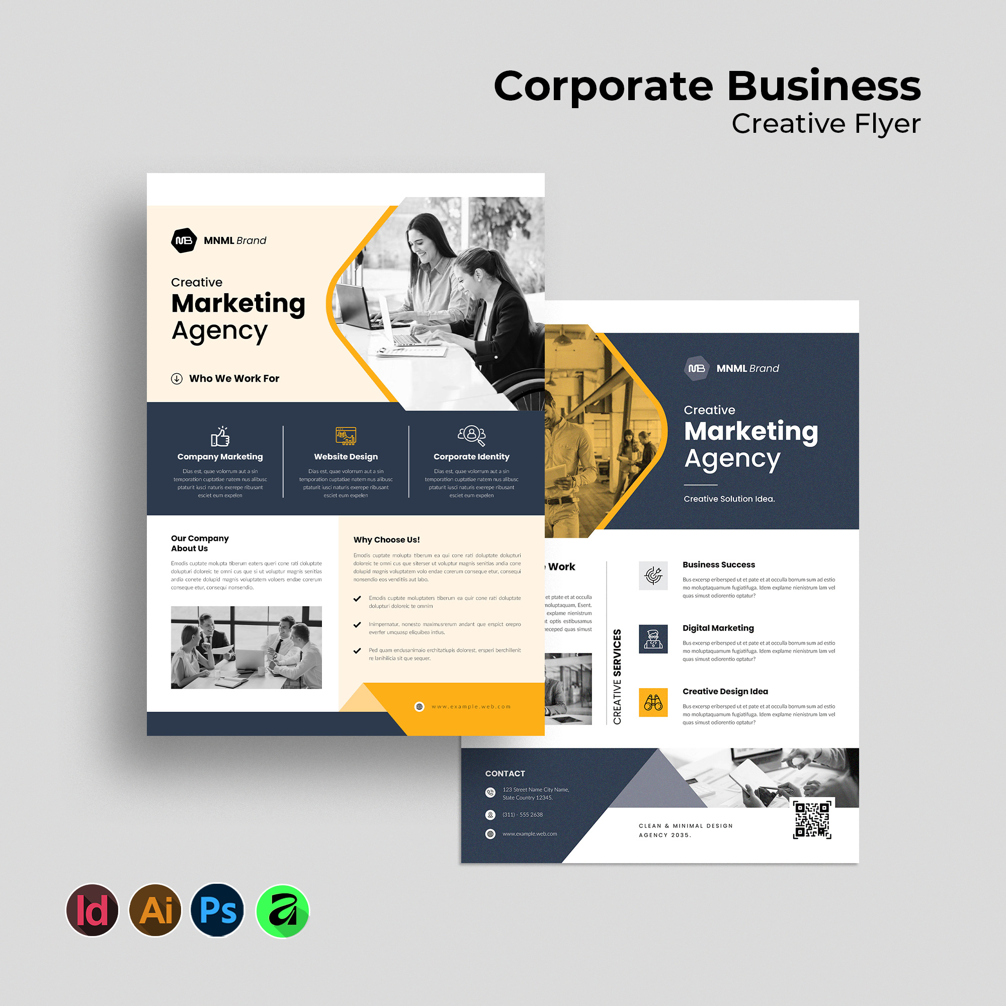 Corporate Business Flyer Template 2026 app architecture branding business business plyer corporate design graphic design illustration logo modern professional smart trendy ui viral