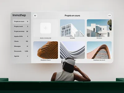 Immothep Concept — ​​​​​​​Brand Strategy agence nantes brand branding design graphic design identity illustration logo ui vector