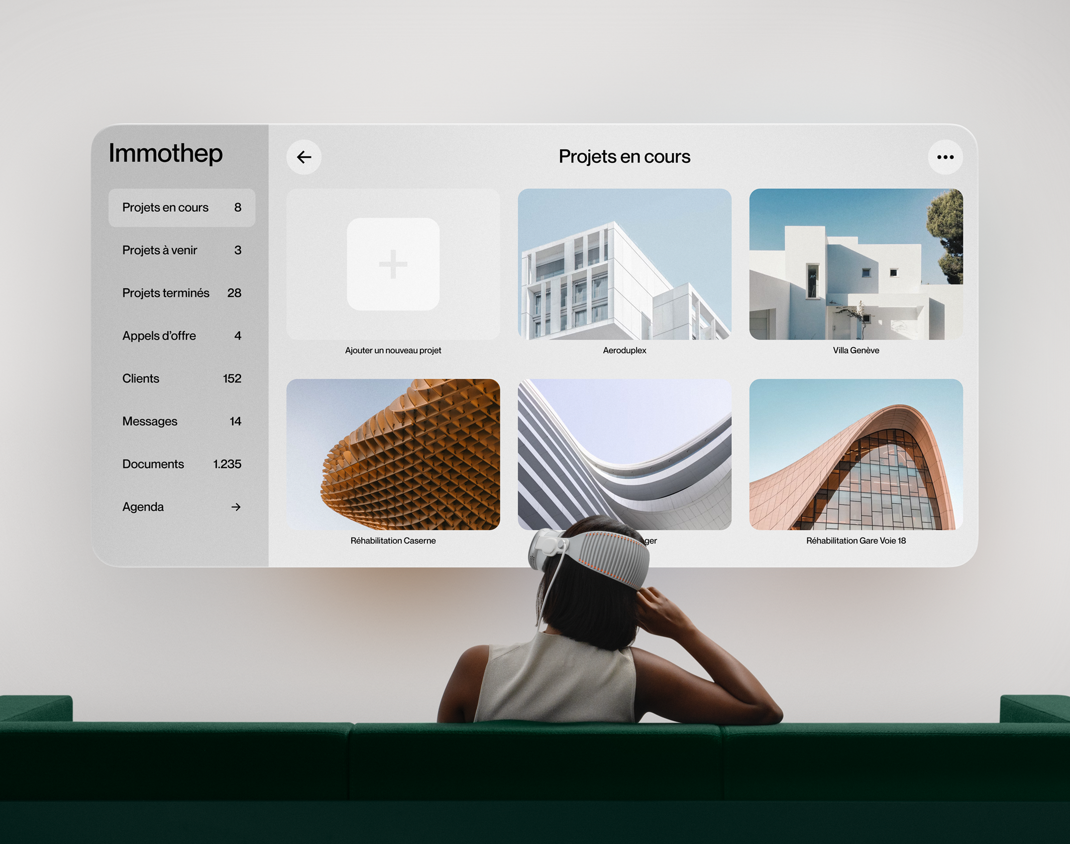 Example of Immothep Concept — ​​​​​​​Brand Strategy 