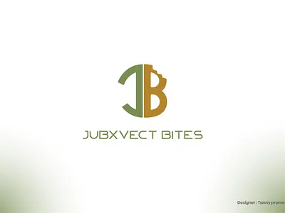 JUBXVECT BITES I Food Industry Logo Design designer food logo design jubxect vives logo project visula identity