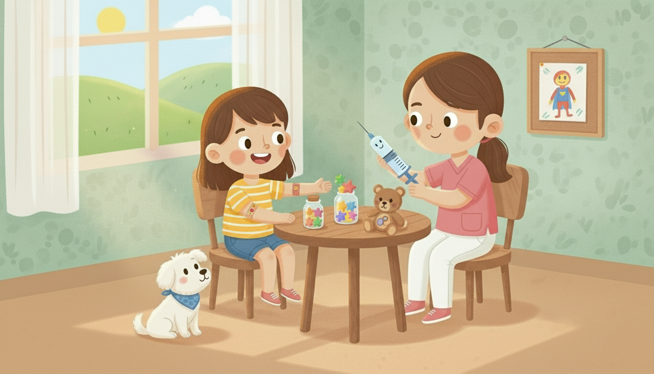 Cute Pediatric Care & Doctor Illustrations children cute doctor healthcare illustration kids medical nurse pediatric web