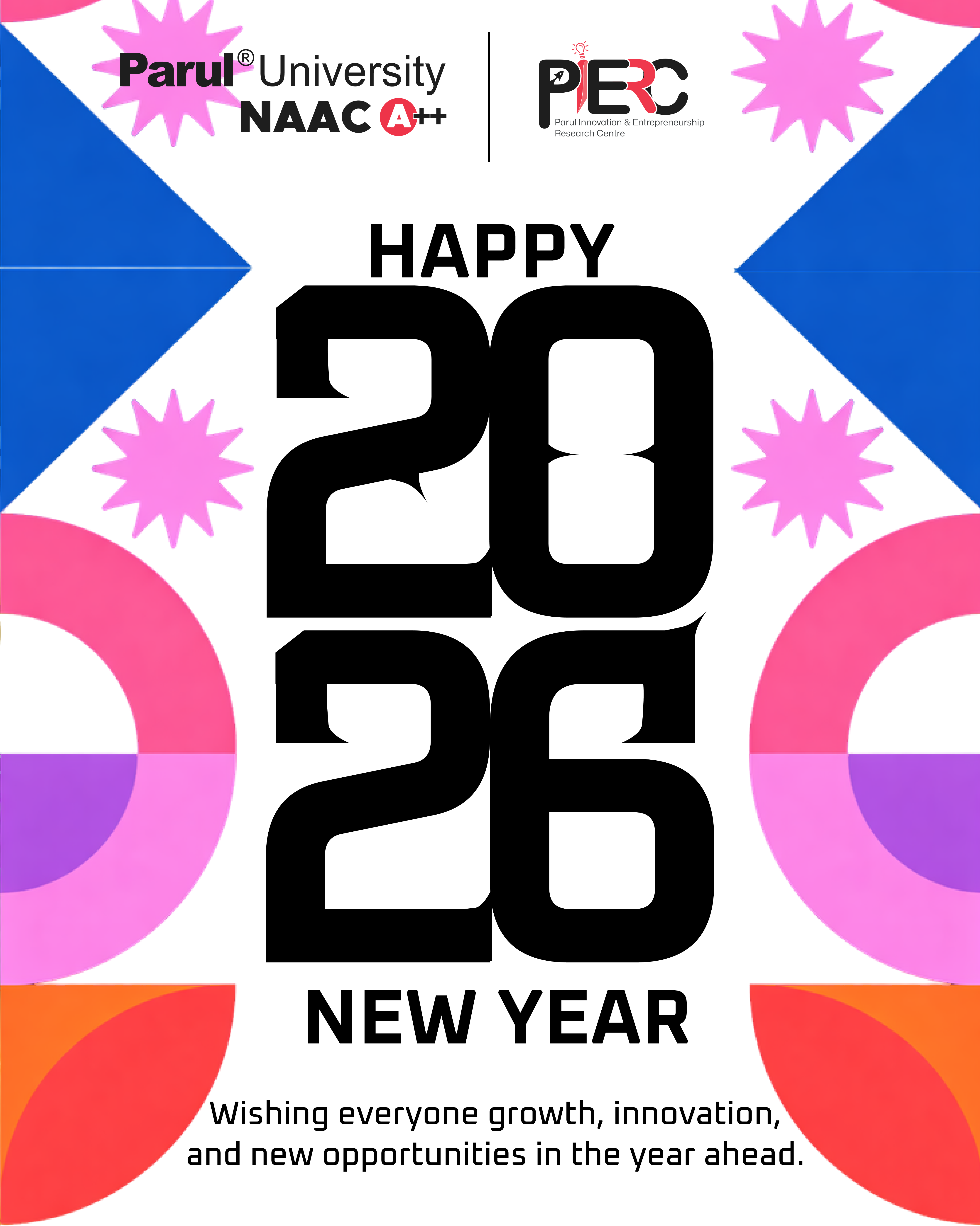 Happy New Year 2026 | Celebration Poster Design branding design graphic design illustration poster typography