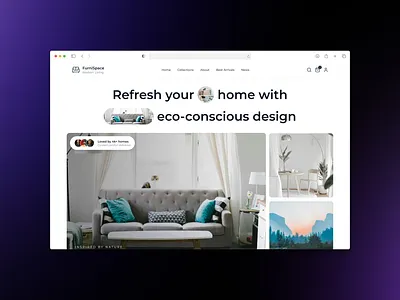 Furniture Website ui uiux web design web development website website design website developemnt website uiux