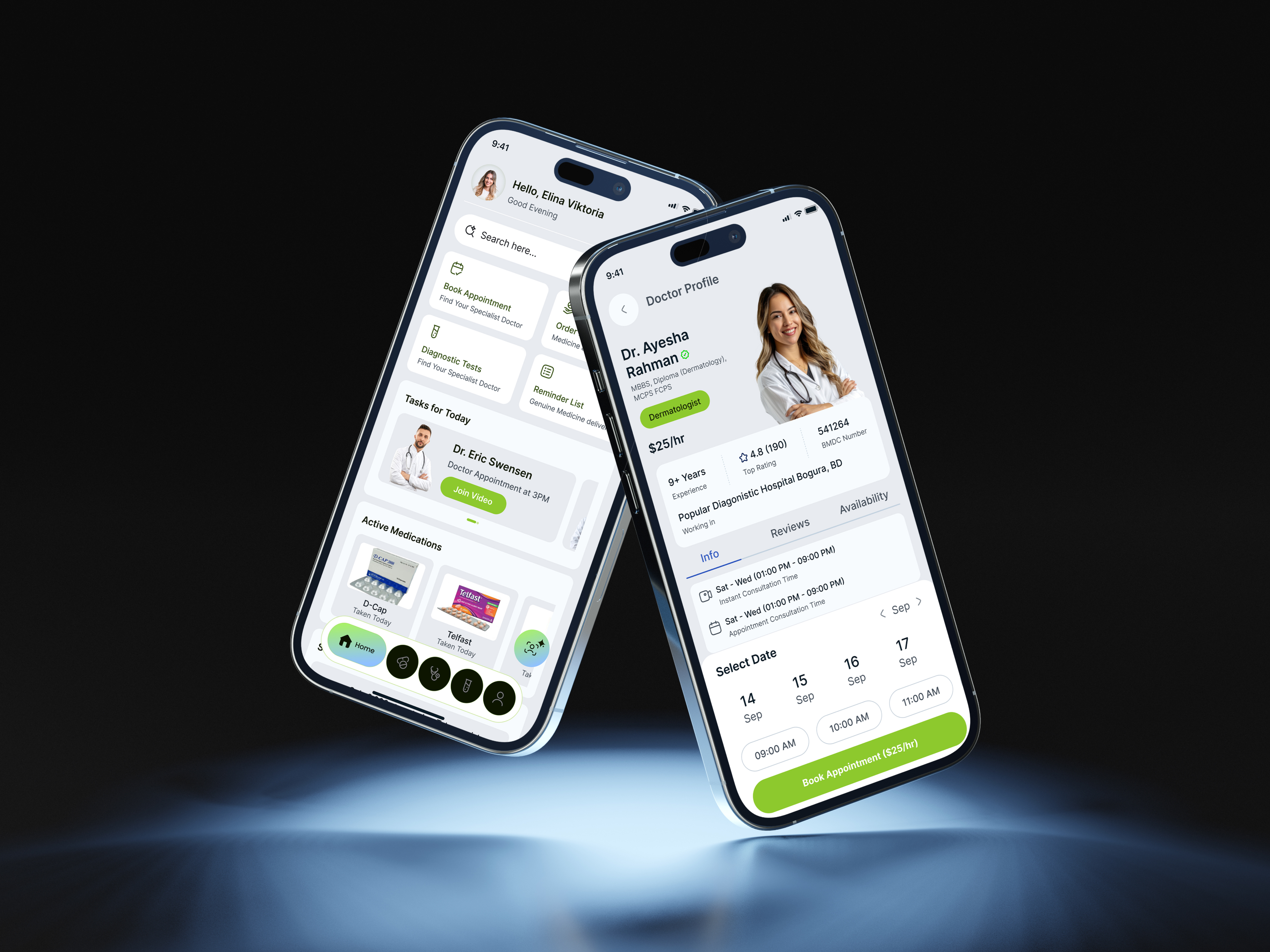 AI-Powered Healthcare and Wellness Mobile Application ai ai app ai powered app app app ui branding clean ui figma healthcare healthcare app light mode mobile application mobile ui modern ui ui ui design uiux ux design