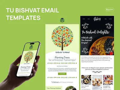 Tu BiShvat Email Design design email email builder email campaign email design email marketing email newsletter email templates html email newsletter stripo email ux design web design