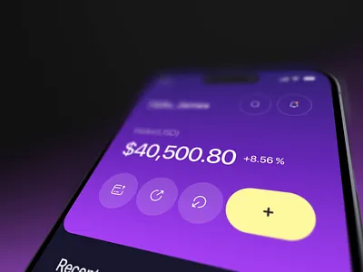 Digital wallet mobile ui design android banking app clean ui crypto wallet dark mode digital wallet digital wallet mobile app digital wallet ui figma ui fintech fintech mobile app ios mobile mobile app design mobile wallet p2p payment payment app ui ui design uiux design wallet ui