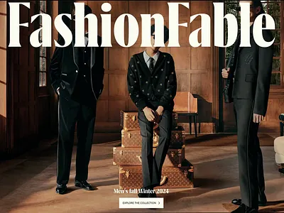 Fashion & Apparel Website Design animation branding e commerce e commerce website ecommerce ecommerce landing page ecommerce website ecommerce website design landing page luxury luxury branding luxury ecommerce motion graphics online shop product page ui web design web ui webshop website