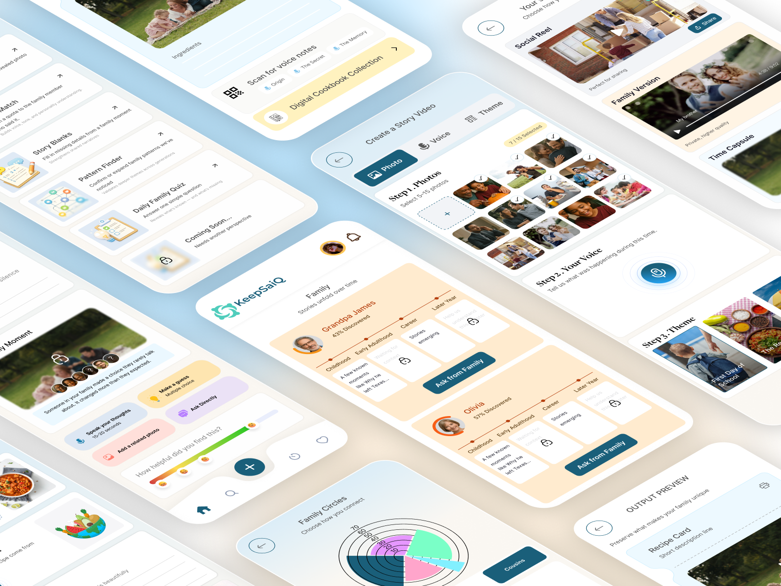 Example of Saas Mobile App Design