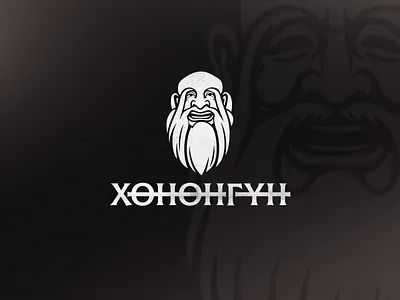 Khunungun branding grandpha khunungun logo mask mongolian scuplture tsam хөнөнгүн цам