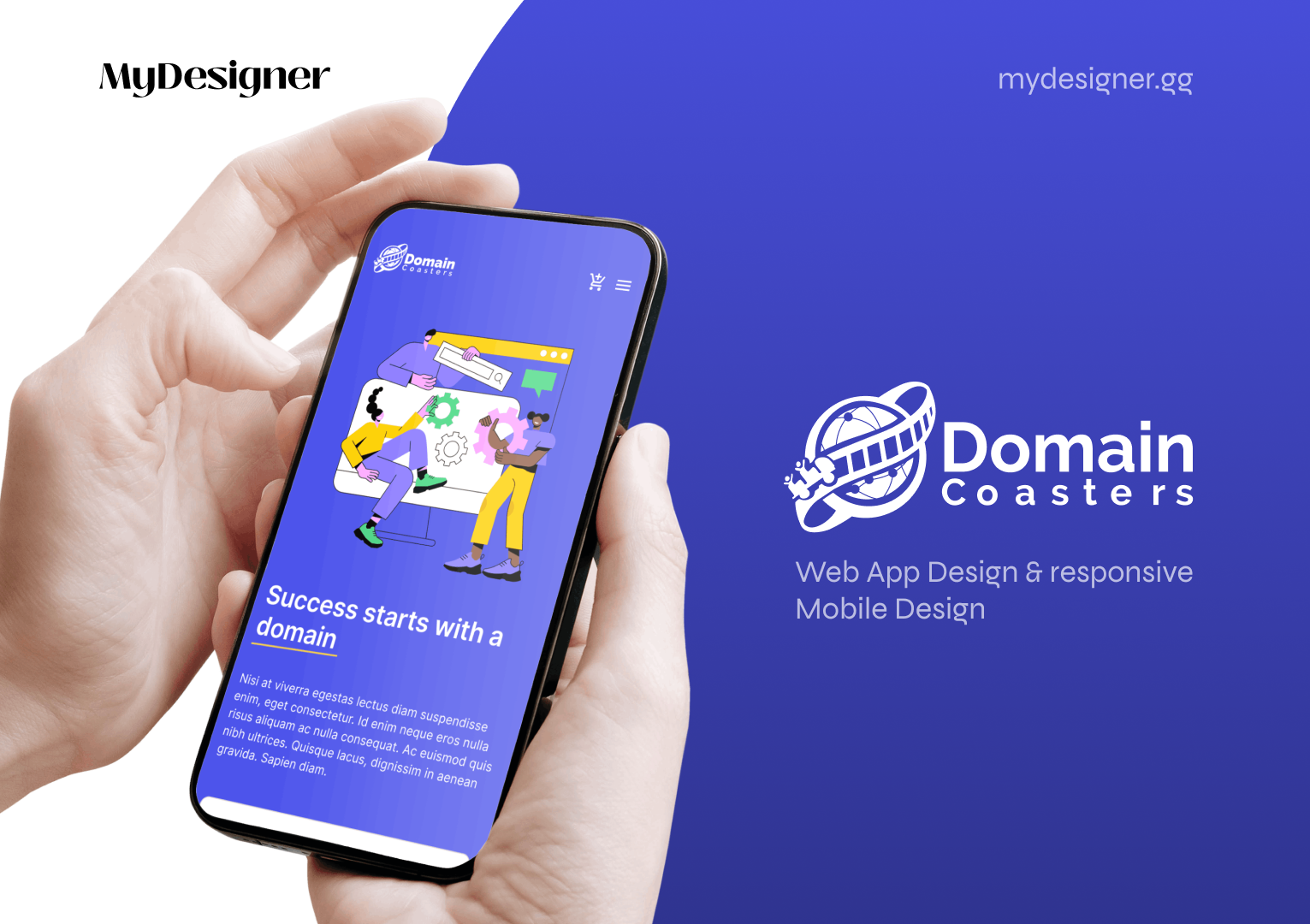 Domain Coasters: A Powerful Web App for Domain Discovery application design domain mobile app ui web app web design