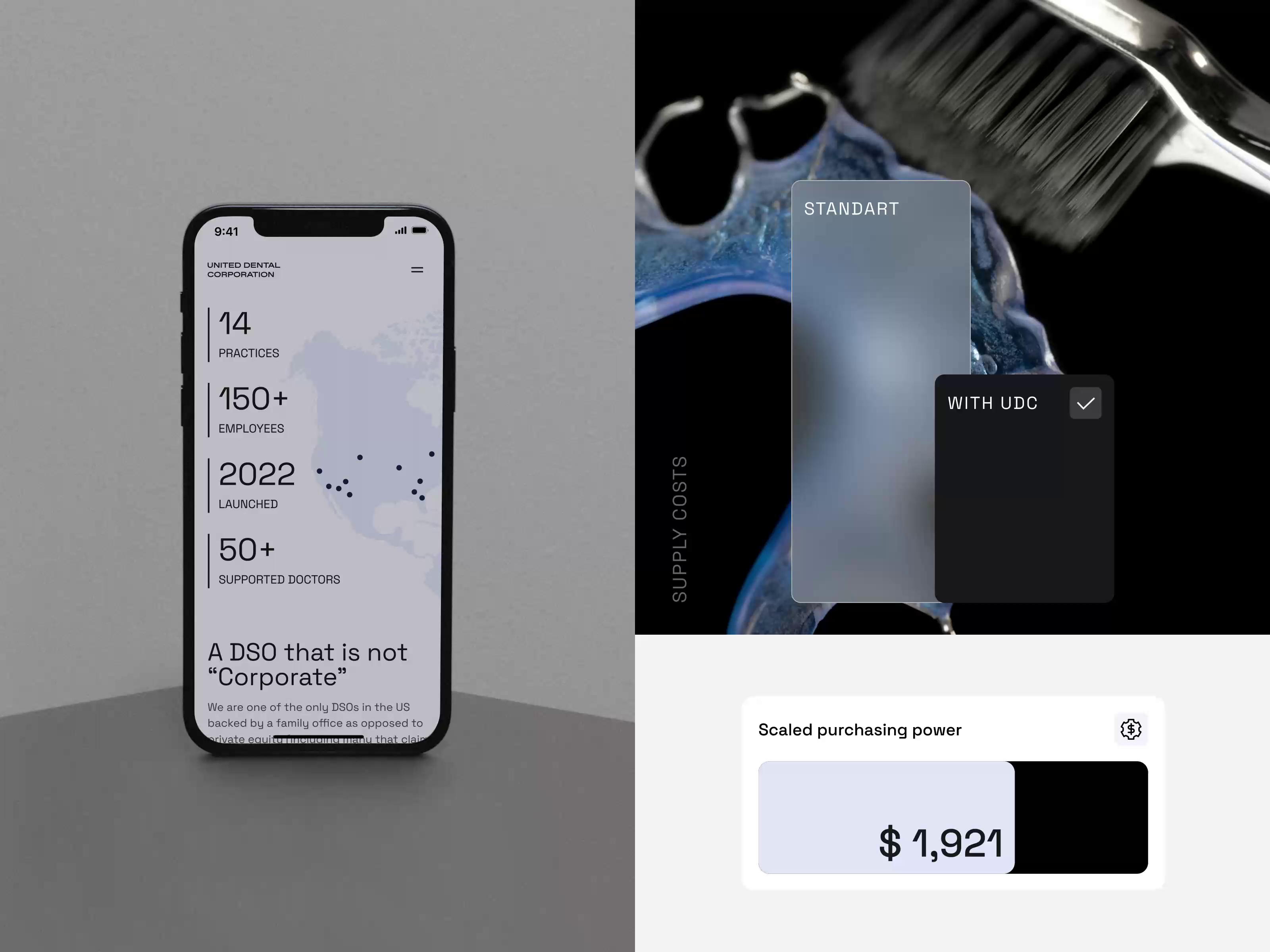 Example of UDC — Cost Advantage Interface
