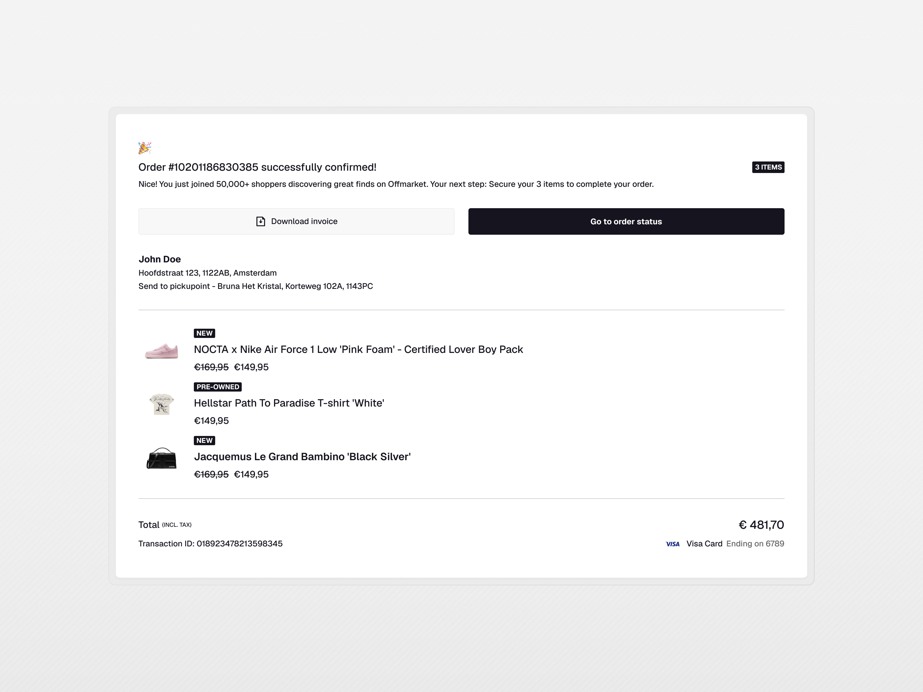 Example of Dashboard & UX Design