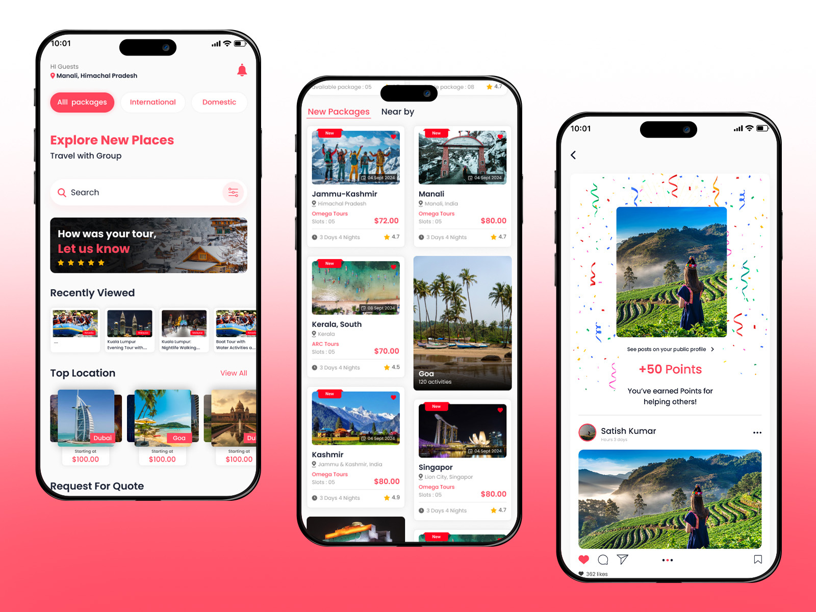 Example of Minimal Mobile App Design