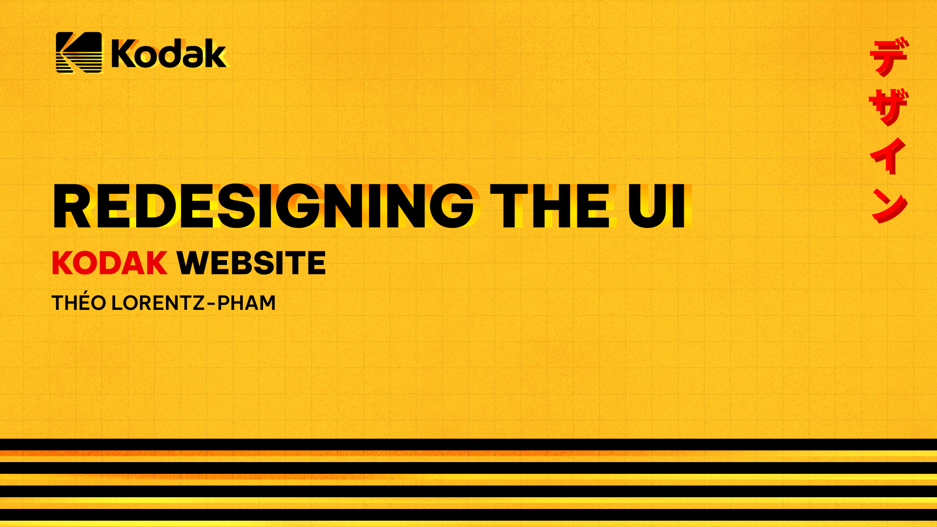 Kodak Website Redesign branding redesign ui ux