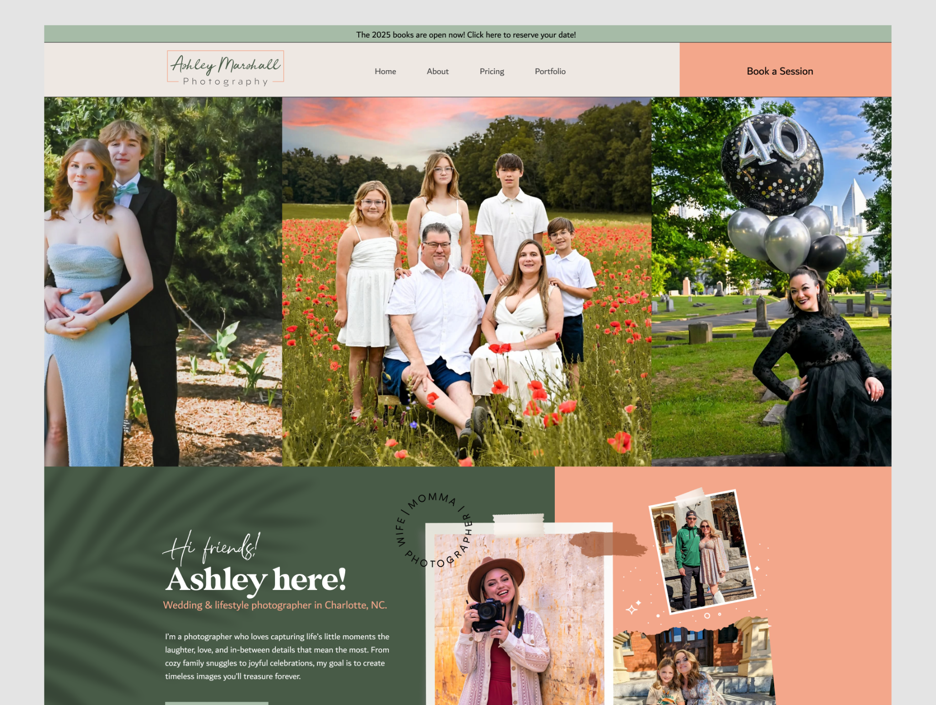 Example of Website Redesign