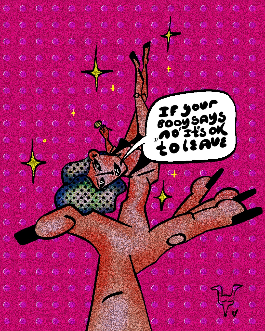 Listen to your body 2dillustration colors colourful art comic comic art digitalart digitalartist illustration psychedelic trippy illustration vintage vintage comic vintage illustration