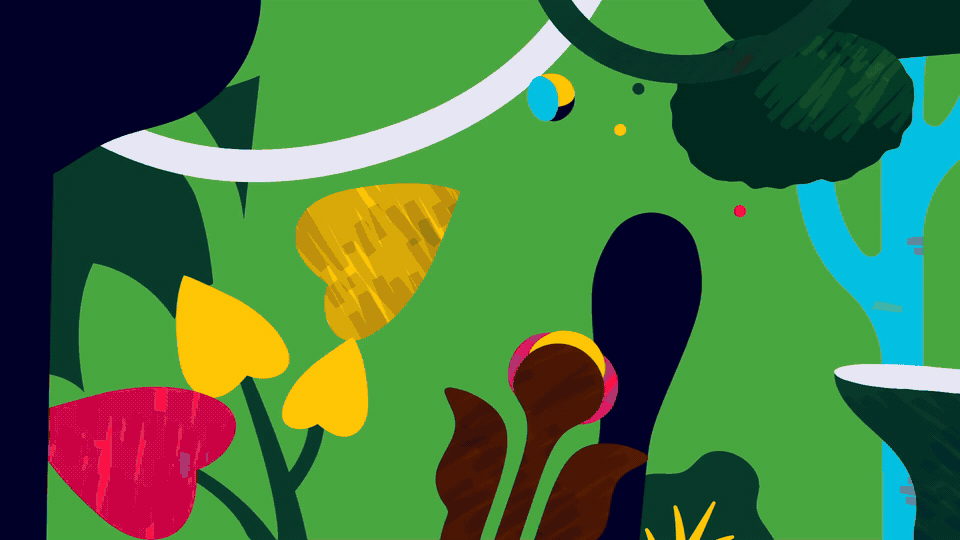 Into the Jungle after after effects animation motion motion graphics
