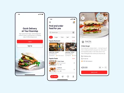 Food App 3d animation app apps branding dashboard design food graphic design illustration landing page landingpage logo motion graphics product design resturent web web design webapp website
