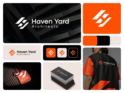 Haven Yard Architects — Modern Architecture logo branding app icon architects logo architecture logo brand identity branding building logo contraction logo graphic design h logo hy logo icon design logo logo design logo designer logo dribbble minimal logo modern architecture logo modern logo visual design y logo