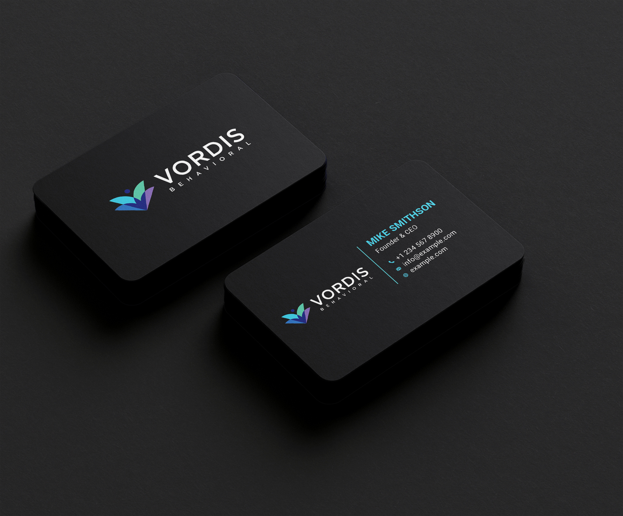 Example of Professional Business Card Design