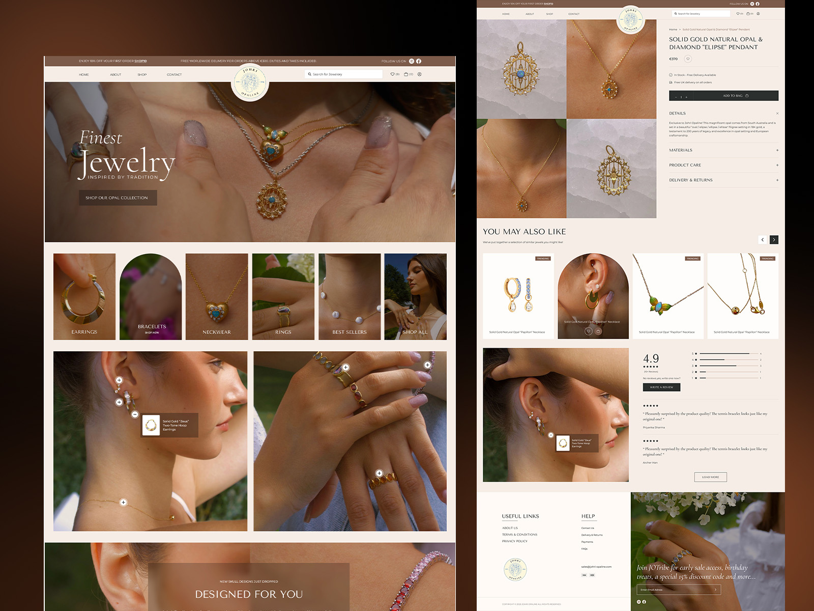 Example of Landing Page