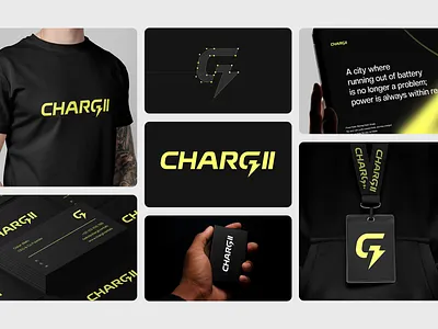 CHARGII Logo & Visual Identity brand identity branddesign branding branding and identity graphic design identity branding innovation logo design branding logodesign logotype modernlogo saas branding saas logo tech branding technology visual identity web3 wordmark
