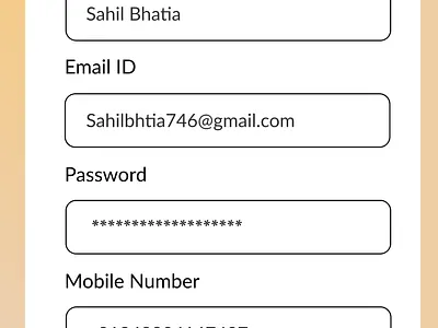 Sign Up Screen | Ui design animation app app design branding design graphic design illustration logo motion graphics ui ux vector