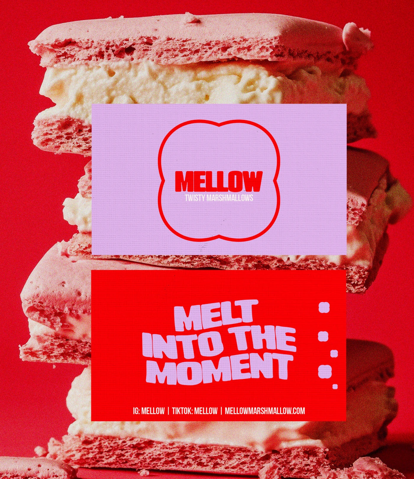 MELLOW: Strawberry Blaze — Branding & Packaging advertising branding design figma graphic design illustration logo typography vector