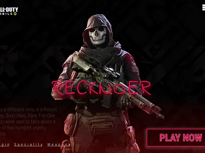 Hero Section - Gaming gaming graphic design motion graphics ui