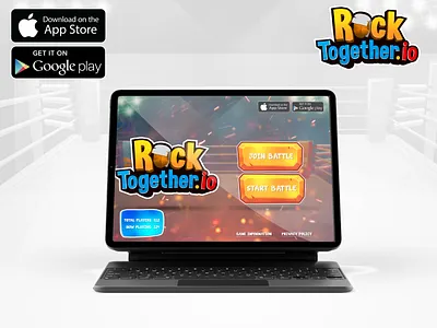 Rock Pape Scissor (RPS) Game game game design rock paper scissor ui