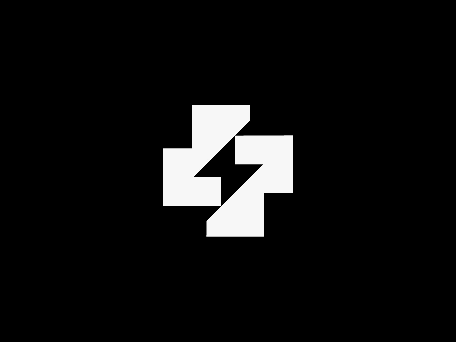 Geometric Energy Mark abstract branding brandmark cross energy logo geometric health energy logo logo design logo for sale medical cross modern thunder volt