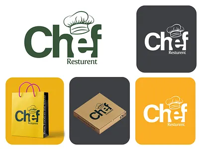 Modern Food Logo & Branding adobeillustrator brandidentity branding chef design foodlogo graphic design restaurantlogo vector