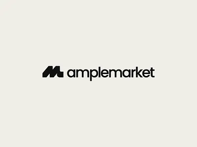 Amplemarket logo ai branding brand design brand identity branding corporate logo creative logo digital branding futuristic logo logo design logo inspiration logo mark logotype minimal logo modern logo monogram logo saas branding startup branding symbol design tech logo visual identity
