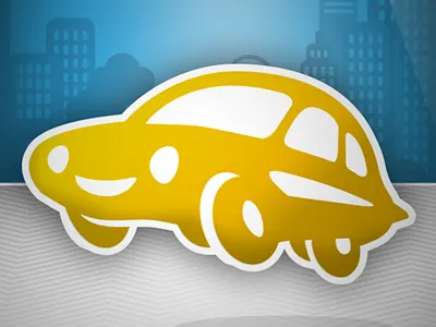 Happy Car Branding/Illustration branding car illustration
