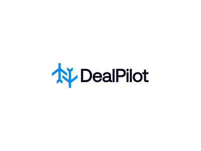 DealPilot – Identity for Fintech & SaaS appicon ble brand identity branding design fintech graphic design icon illustration logo logo design pilot saas symbol vector