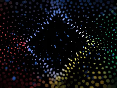 Gemini Particle Exploration 3d space animation branding cool exploration gemini google motion design motion graphics particle animation particle wave particles procedural space sparkle stipple z space