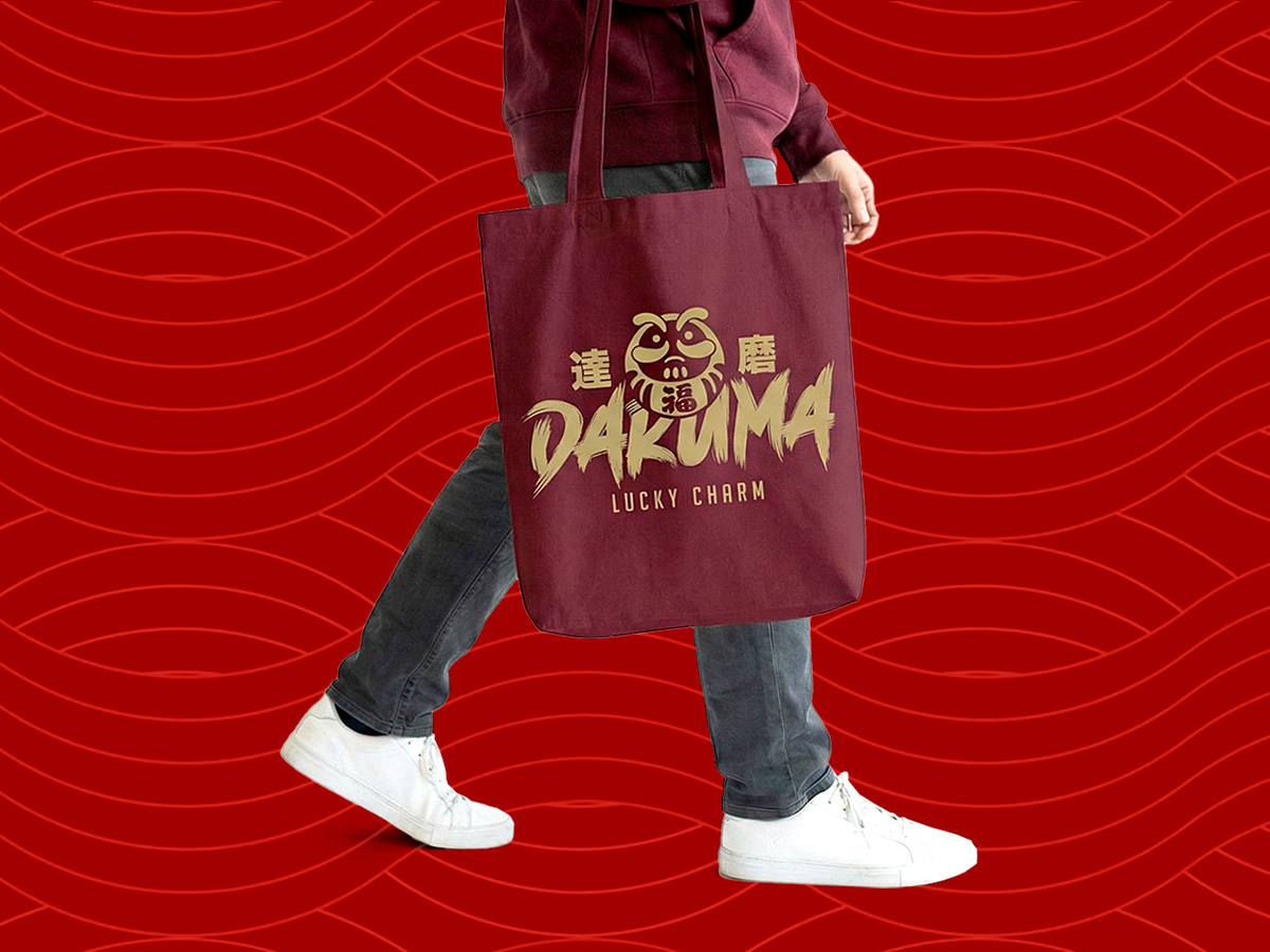 Daruma branding design graphic design illustration vector