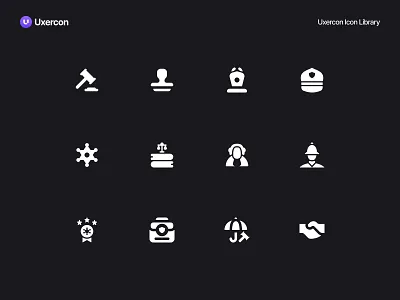 Legal & Policy - Uxercon Icon Library animation compliance corporate design figma icon icon design justice law legal legalandpolicy logo policy punishment regulation regulations ui uiux ux uxercon