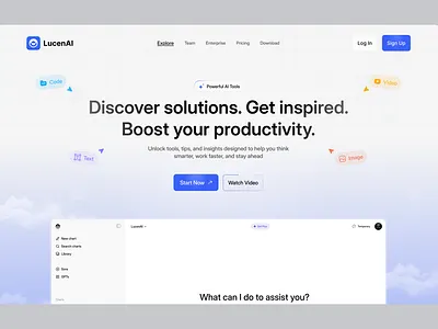Landing Page landing page ui