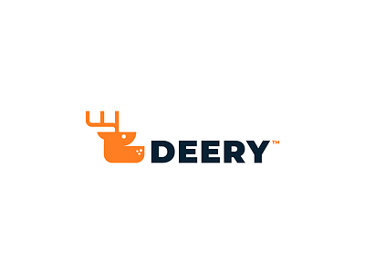 DEERY logo concept brand branding design graphic design illustration logo motion graphics ui ux vector