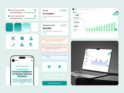 Financial Analytics Platform design ui uiux webdesign website