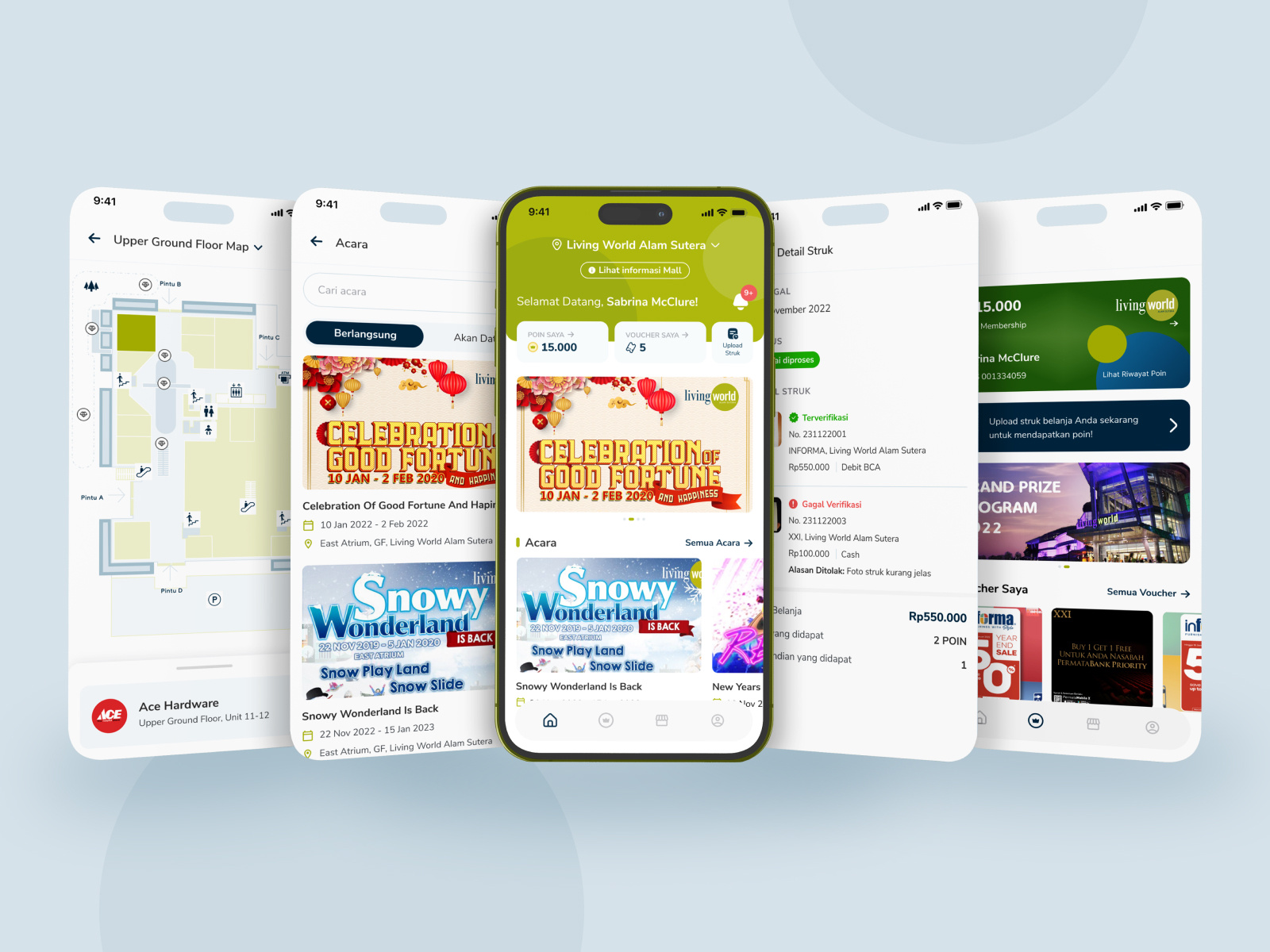 Example of Custom UI/UX Design