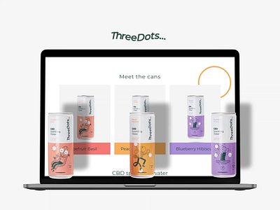 DrinkThreeDots : A Health Drink Shopify Store ecommerce onlinestore shopify shopifystore