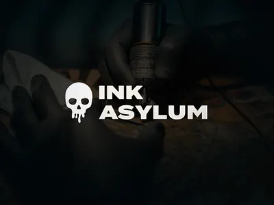 Brand Identity for Ink Asylum brand development brand guidelines brand identity branding graphic design logo logo design tattoo typography