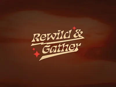 Brand Identity for Rewild & Gather brand design brand identity branding graphic design logo logo development typography
