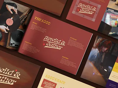 Brand Guidelines for Rewild & Gather brand development brand guidelines brand identity branding graphic design logo