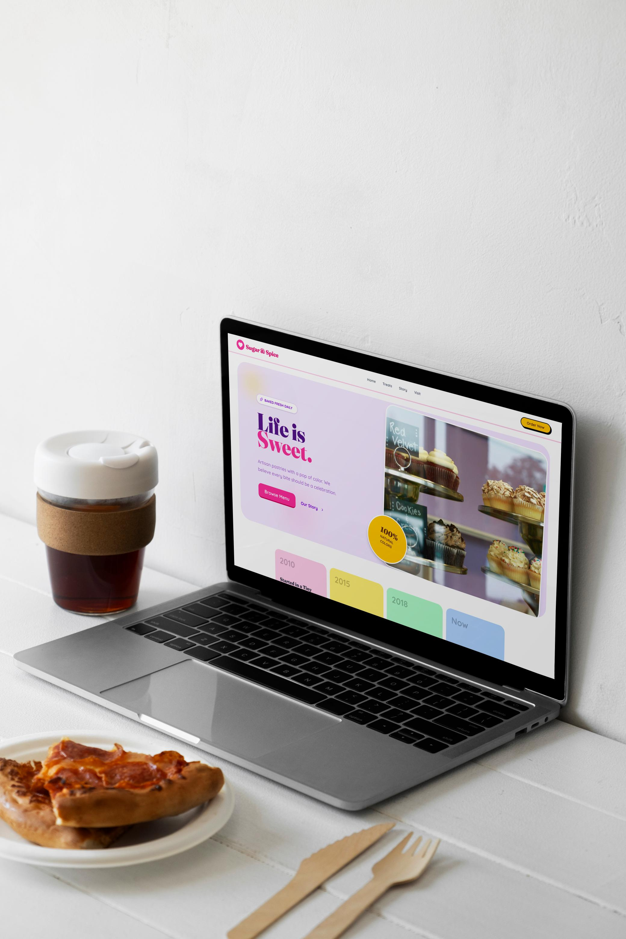 UI/UX Design | Conversion-Focused Web Design with Intuitive User bakery bakery website brand landing page food store website food website graphic design landing page ui design uiux user experience user interface ux design web design website design