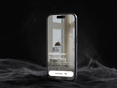 Real Estate Mobile App appdesign design designportfolio e commerce figma landing page mobiledesign productdesign saasdesign ui uiux ux
