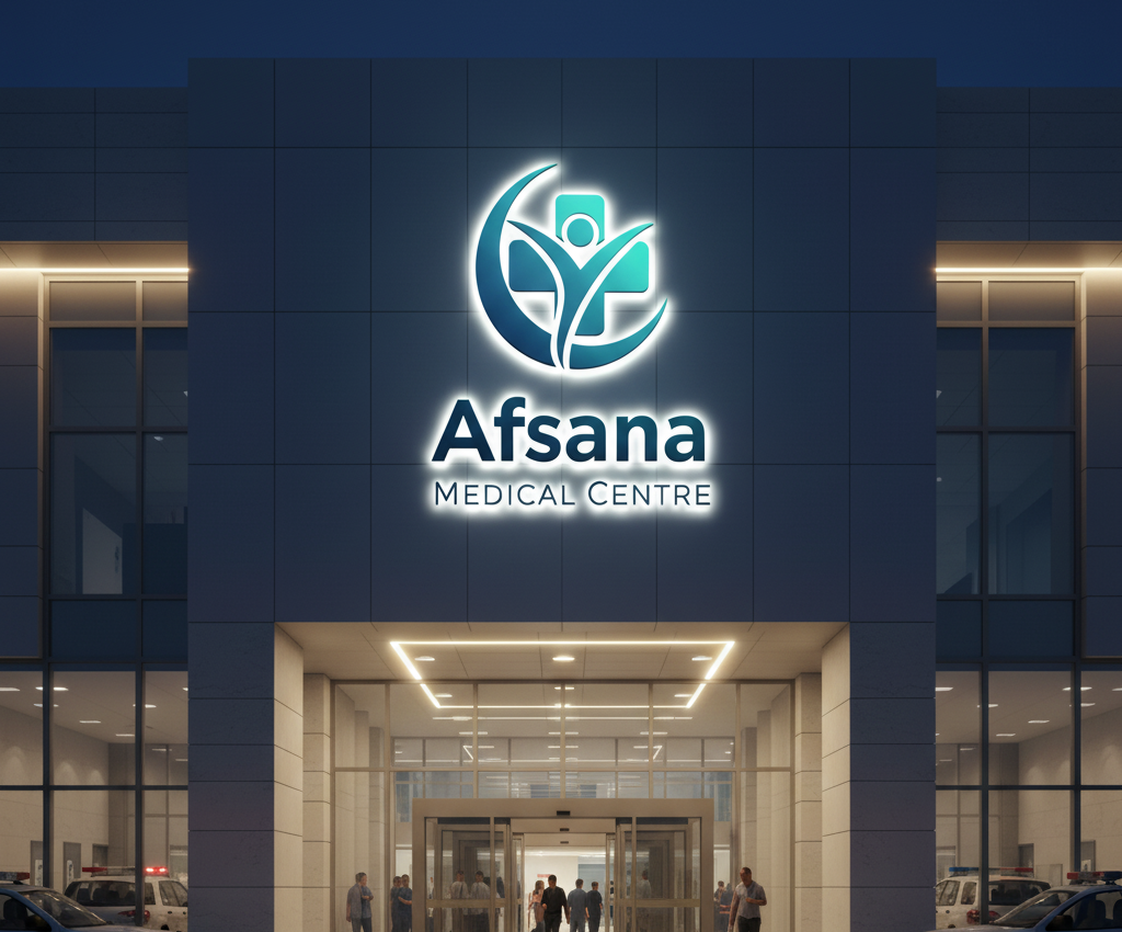 Branding For Afsana Medical Centre afsana medical centre brand identity branding branding project flyer design full branding graphic design graphic siddik health care branding hospital branding logo logo design medical branding poster design